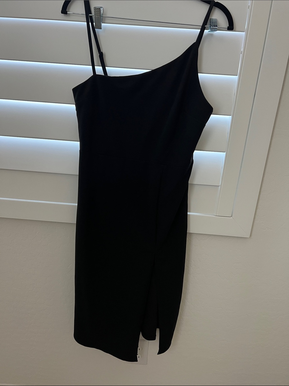 Lulu Black Asymmetrical Dress XL